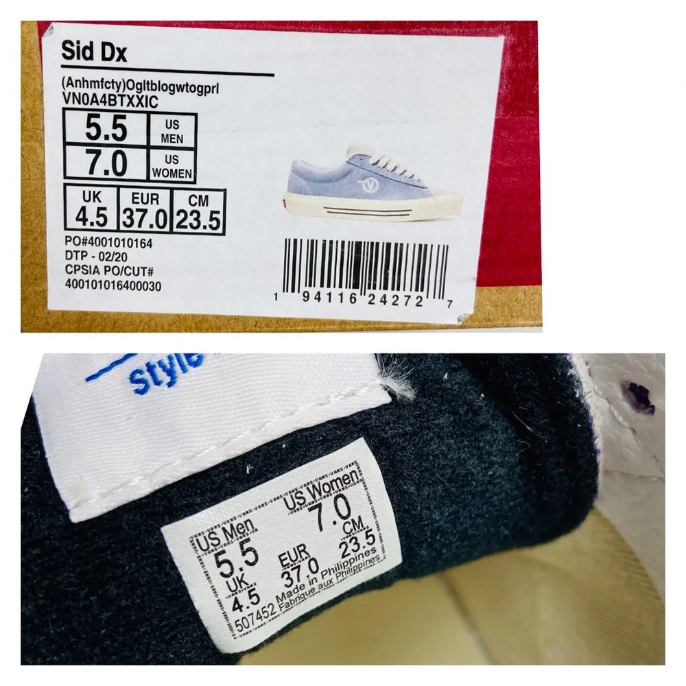 Vans sid dx